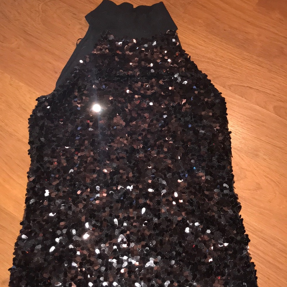 Sparkly Black Top